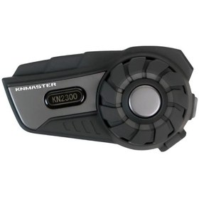 Resim Kn2300 Motosiklet Kask İnterkom Bluetooth Intercom Kulaklık Seti Gri 