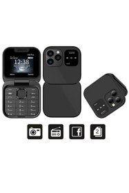 Resim shop Flip Model Kapaklı Tuşlu Telefon Farklı Ses Modu Çift Sim Kartlı 
