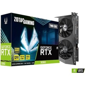 Resim Zotac NVIDIA GeForce RTX 3060 Twin Edge ZT-A30600E-10M 12 GB GDDR6 192 Bit Ekran Kartı 