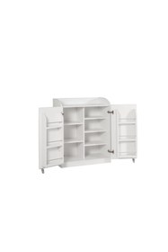 Resim REYSA MOBİLYA Mirena Kiler Dolap 165 Derece Beyaz 