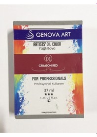 Resim Cenova Art Profesyonel Yağlı Boya 01 Crimson Red 37 ML 