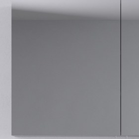 Resim Bonitobagno Capri Aynalı 98 cm Banyo Dolabı Üst Modül Gri 