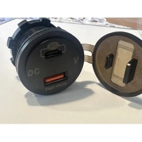 Resim Tekne Için Dijital Ekranlı Typec Pd USB Şarj Karavan Için Pd USB Typec Şarj KP-480 