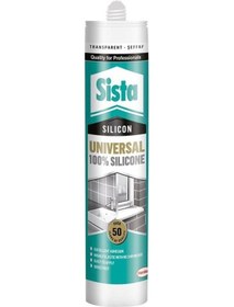 Resim Sista Silikon 310 Ml Şeffaf Aynı Gün Kargo Şeffaf 