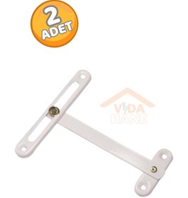 Resim Std VİDA HANE PVC VASTAS MAKASI METAL 2 ADET BEYAZ 