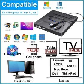 Resim Storemax 5in1 Harici USB 3.0 ve Type-C Dvd-Rom Dvd-Rw Optik Sürücü, USB ve Type C Kablolu, Pc, Tablet, DVD Player, Çizgili Metal Tasarım Ultra Slim CD Rom Okuyucu CV250 