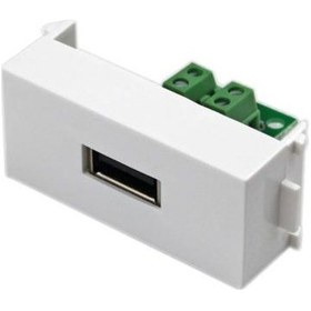 Resim Duvar Prizi - 2 X Usb 2.0 - Klemensli 
