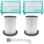 Resim Geeroyoo Philips Fc8732-8748 Hepa Filtre Seti - Yeniden Kullanılabilir, Motor Koruma, 2 Filtre + Fırça 