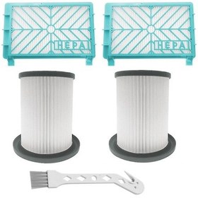 Resim Geeroyoo Philips Fc8732-8748 Hepa Filtre Seti - Yeniden Kullanılabilir, Motor Koruma, 2 Filtre + Fırça 