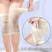 Resim 2 adet Ultra-İnce Diz Desteği, Yüksek Elastik Naylon Kumaş, Nefes Alabilen File Malzeme, Spor ve Günlük Kullanım için İdeal, 40-80KG için Tek Boyut Tasarımı, Hafif ve Rahat, Anneler Günü Hediyesi için Mükemmel, Diz Desteği|Nefes Alabilen Diz Desteği|Esnek Kumaş 