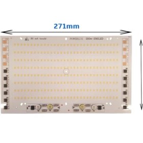 Resim Hazar Led 220 Volt 200 Watt SMD 2835 Ledli Hazır Projektör Ledi Beyaz Hazır Projektör PCB 