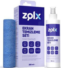 Resim Ekran Temizleme Seti 250 ml (Mikrofiber Bez) 