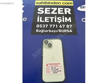Resim Apple iPhone 15 İkinci El YD | 128 GB | Yeşil 