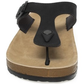 Resim Muya 31031 Z Zoe Parmak Arası Siyah Kadın Terlik Siyah 