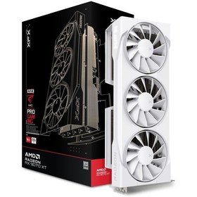 Resim XFX Swift White Triple Fan Gaming Edition Radeon RX 9070 XT 16GB GDDR6 256Bit HDMI/DP Ekran Kartı 
