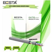Resim Besta Cat6 305 Metre Cat 6 Kablo 23 Awg Ip Kamera Kablosu 