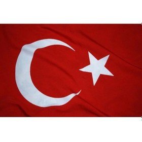 Resim Türk Bayrağı. Büyük Bayrak. 150X 225CM 