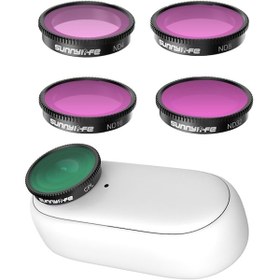 Resim Insta360 Go 2 İçin Sunnylife Spor Kamera Filtresi, Renk: 4'te 1 Nd4+nd8+nd16+nd32 