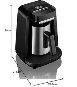 Resim Arzum OKKA Rich Spin M Türk Kahve Makinesi OK0012-Krom 