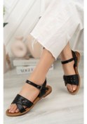 Resim Gimer Papatya Model Kadın Sandalet Gkn0601g Siyah 
