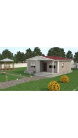 Resim Sismik Prefabrik 62 M2 Prefabrik Ev 