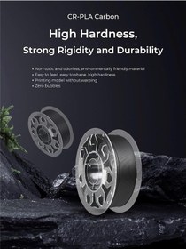 Resim Creality Cr-pla Carbon Karbon Fiber Filament 1,75 Mm 1 Kg - Urhanshop Gönderimli 