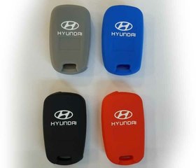 Resim Hyundai Silikon Anahtar Kılıfı Sustalı Modeller İçin 
