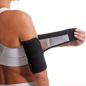 Resim Kadınlar için Kol Düzelticiler, Sauna Kol Ter Bandı Spor Antrenmanları için Kol Tonlayıcı Kolluklar 1 çift 