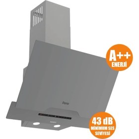 Resim Ferre D065-SA Sılentart Serisi Sessiz Dc Invertör Motorlu 60 cm Gri DAVLUMBAZ-450M3 