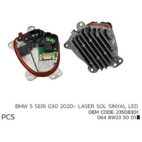 Resim Nıken 064bw235001 - Bmw 5 G30 2020- Laser Sol Sinyl Led Modül 23 