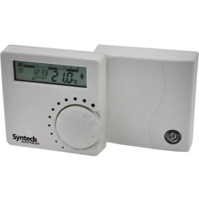 Resim Syntech Kablosuz Programlanabilir Oda Termostatı Syn 177 Rf 