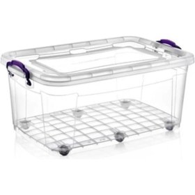 Resim Özbience Çok Amaçlı 50L Saklama Kutusu, Dayanıklı ve Pratik Depolama Çözümü 