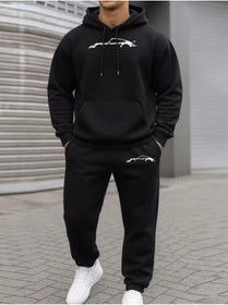 Resim classy moda Calle 00 Urban Street Style 3 İplik Şardonlu Eşofman Takımı 