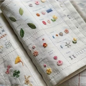 Resim Tek Set, Nakış Kitabı, Dikiş Desenleri Rehberi, Kendin Yap Nakış Kılavuzu, İşlemeli Dikiş El Kitabı 