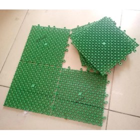 Resim abnturk 8 Adet 25 x 25 cm Islak Zemin Yükseltilmiş Yer Karosu Toplam 100 x 50 cm Kolay Eklenir Izgaralı Zemin Matı 