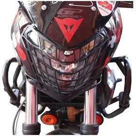 Resim GP Kompozit Bajaj Dominar 250 / 400 2017-2024 Uyumlu Far Koruma Siyah 