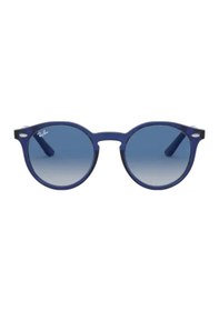 Resim Ray-Ban Junior Rj9064S 70624L Mavi Degrade Yuvarlak Çocuk Güneş Gözlüğü 