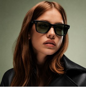 Resim Ray-Ban Meta Wayfarer Gen 2 RW4012 Şeffaf Yeşil Akıllı Gözlük Transitions Güneşte Kararan Cam Meta Aı Kamera Bluetooth 
