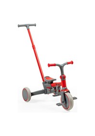 Resim Baby2go Go-bike Ebeveyn Kontrollü 3 Tekerlekli Tenteli Bisiklet Haki 