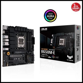 Resim Asus Tuf Gamıng B650M-E, 4xddr5, 2x M.2, Hdmı, 2xdp, Type-C, Amd Ryzen 7000 Serisi, Am5 Soket Anakart 