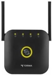 Resim Torima WR-25 Siyah Wifi Sinyal Yakınlaştırıcı Güçlendirici Router 300Mbps 