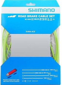 Resim Shimano Dura-ace 9000 Fren Kablo Seti Sarı 