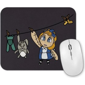 Resim Baskı Dükkanı Alice No Varal Mouse Pad 