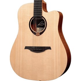 Resim LAG GLA T70DCE Tramontane Dreadnought Cutaway Elektro Akustik Gitar 
