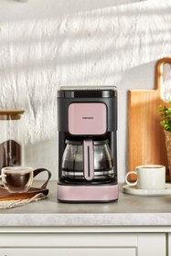 Resim Karaca Just Coffee Aroma 2'si 1 Arada Inox Filtre Kahve ve Çay Demleme Makinesi 