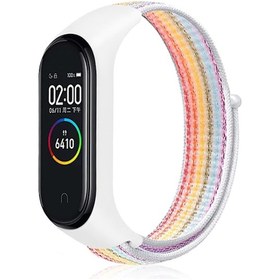 Resim Teknocep Xiaomi Mi Band 4 Uyumlu Krd-03 Hasır Kordon-no9 