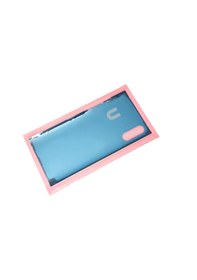 Resim Samsung Galaxy Note 10 Plus Uyumlu Arka Kapak Batarya Kapağı - Kırmızı Çok Renkli 