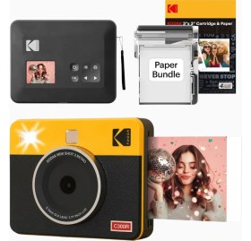 Resim Kodak Mini Shot 3 Retro Anında Kamera ve Fotoğraf Yazıcı 3x3 