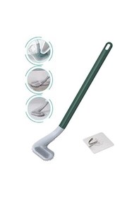 Resim 3b Trend Ergonomik Tasarımlı Silikon Banyo Tuvalet Klozet Temizleme Fırçası Askılı Siyah 