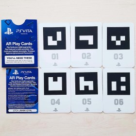 Resim PS Vita AR Play Cards PS Vita AR Kartlar PSV Artırılmış Gerçeklik Kartı PS Vita Oyun Kartı Set 